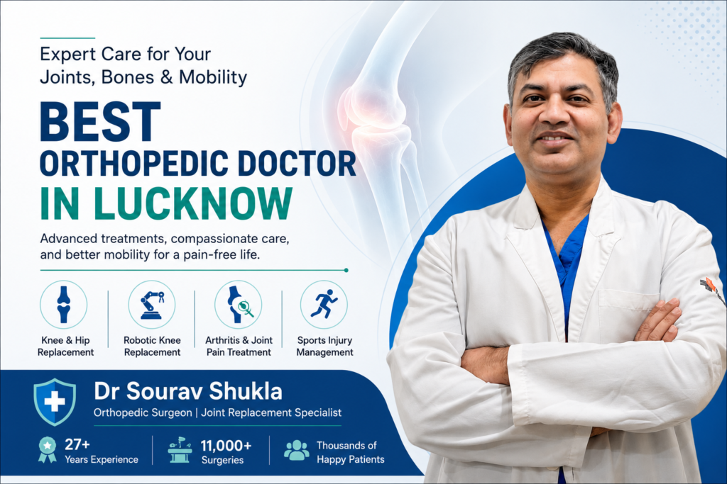 Best Orthopedic Doctor in Lucknow | Pain-Free Life Awaits