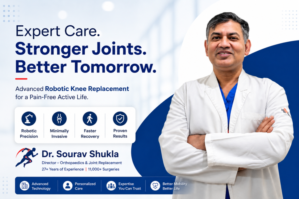Best Robotic Knee Replacement Surgeon in Lucknow